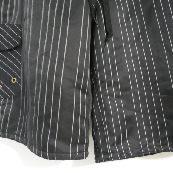 725 ORIGINALS | small | Black and Grey Striped Swim Shorts | Mesh Lining - Picture 7 of 14